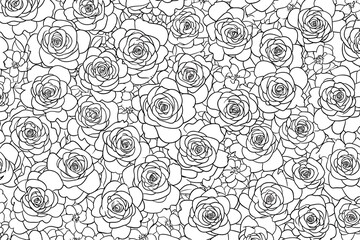 Elegant Rose Floral Pattern