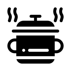 Pot glyph icon