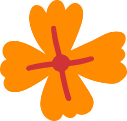 colorful flower graphic design illustration