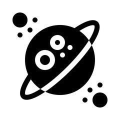 Planet glyph icon