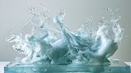 Frozen Water Splash
