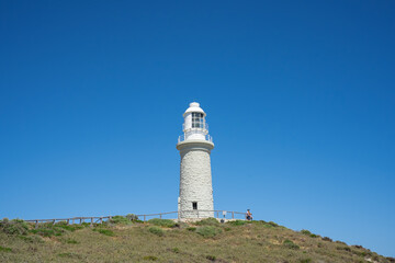 Bathurst Lighthouse on Rottnest Island in Western Australia