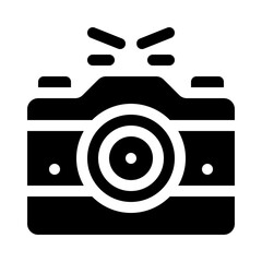 Camera glyph icon