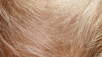 Fototapeta premium close up of brown animal hair texture for background use. High resolution photo.