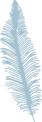 feather plumage down plume 깃털 이미지 Vector illustration