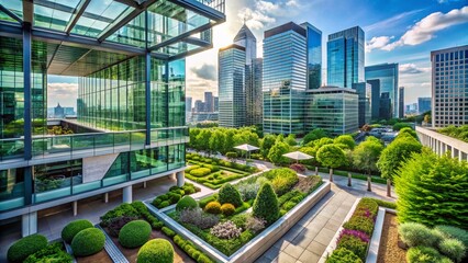 Canary Wharf Crossrail Roof Garden: Urban Oasis with Stunning City Views