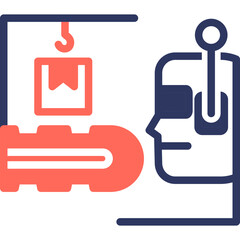 Industrial Automation glyph color icon