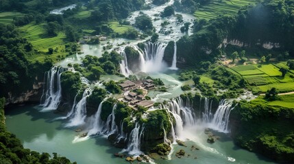 Fototapeta premium Royalty high quality mountain and water