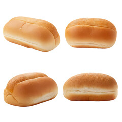 Four Soft, Golden Brown Hot Dog Buns