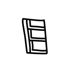 chocolate outline icon