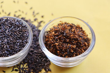 Karala chutney or karale chutney, dry chutney powder made from roasted niger seeds and a blend of spices,  popular condiment in Indian cuisine, particularly in Maharashtra and Karnataka, Indian food