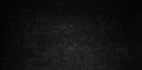 Dark black backdrop grunge cement wall. black stone marble concrete wall grunge texture background. Black texture chalk board and black board background. stone concrete texture.