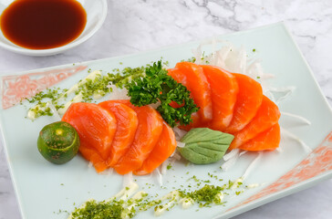 Salmon Sashimi