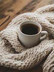 Blanket with Coffee