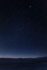 Night Sky with Stars