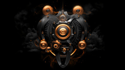 Fiery Mechanical Heart