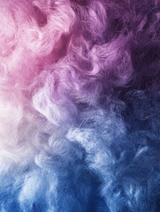 Fototapeta premium Purple and Blue Wool Close-Up