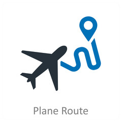 Plane Route