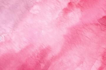 Fototapeta premium Abstract Watercolor Background in Pink Hues Pink ink and watercolor textures on white paper background. 