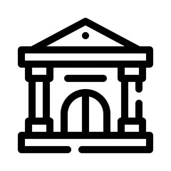 Banking line icon