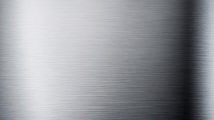 Brushed Metal Texture Subtle Light Gradient. AI Generated