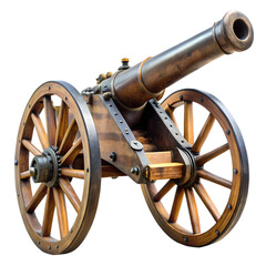 Old war cannon