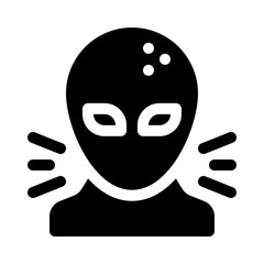 Alien glyph icon