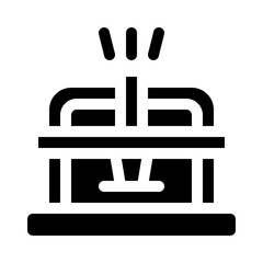 Treasure Chest glyph icon