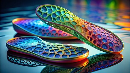 Modern Orthopedic Insoles: Porous Polymer Comfort on Glass