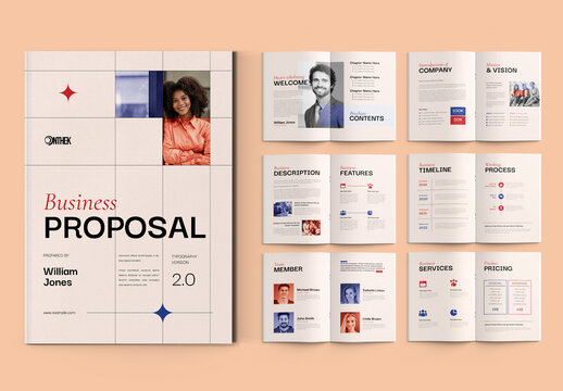 Creative Business Proposal Brochure For Professionals