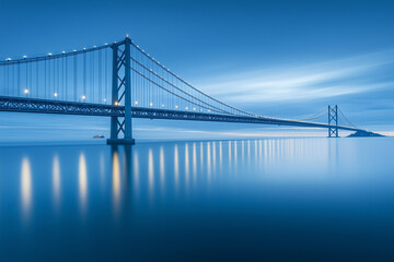 Obraz premium golden gate bridge at night