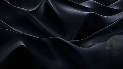 Obraz premium Empty black color studio room background for product display