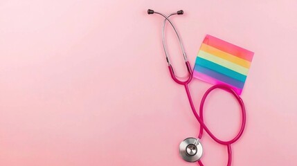 Fototapeta premium LGBTQ+ Healthcare: Pride and Wellness