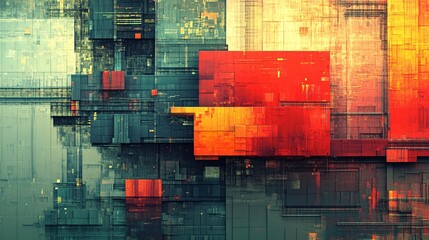 A pixelated digital texture resembling an 8-bit video game