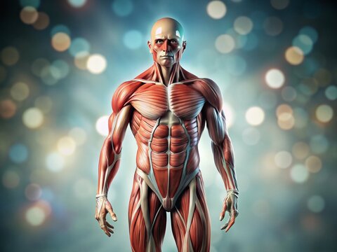 Sartorius Muscle Anatomy: Isolated 3D Render on White Background - High-Resolution Medical Illustration