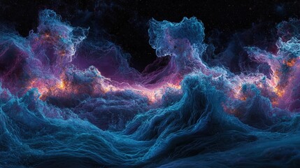 Cosmic Nebula: A Symphony of Celestial Colors