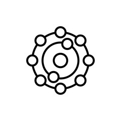 Antioxidant icon Art design illustration