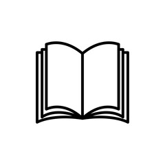 Book icon Art design illustration