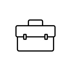 Briefcase icon Art design illustration