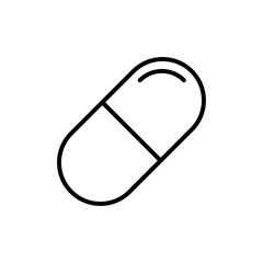 Capsule icon Art design illustration