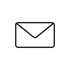 Envelope icon Art design illustration