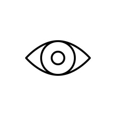 Eye icon Art design illustration