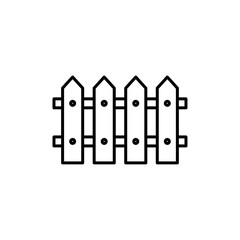Fence icon Art design illustration