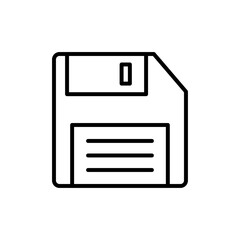 Floppy disk icon Art design illustration