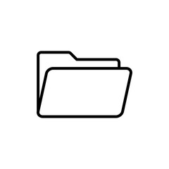 Folder icon Art design illustration