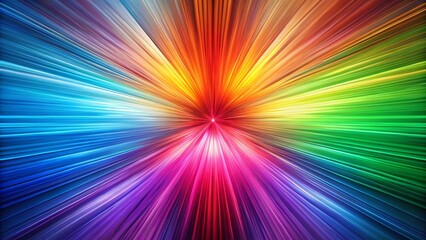 Obraz premium Vibrant Rainbow Gradient Background - AI Generated Abstract Stock Photo