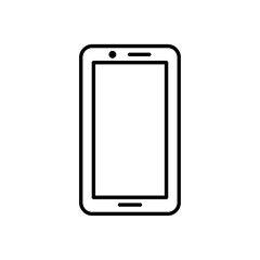 Mobile icon Art design illustration