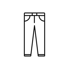 Pants Icon Art design illustration