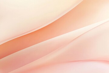 A calm abstract gradient background with soft peach and ivory tones.featuring subtle color transitions.emphasizing simplicity and elegance.ideal for beauty content