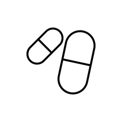 Pill Icon Art design illustration
